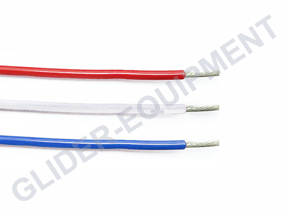 Tefzel kabel AWG18 (1.15mm²) rood [M22759/16-18-2]